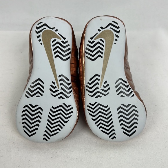 Nike Crib Little Posite One, Copper, Foam crib shoe 3c - Picture 9 of 15